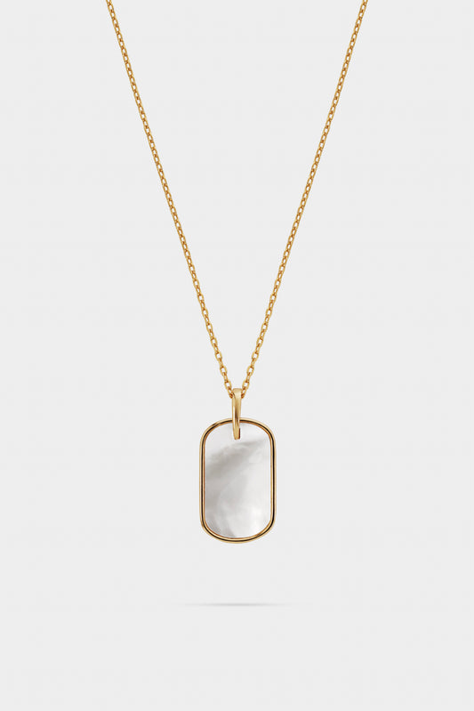 IFY Dogtag– 925er Silber, 18 Karat Vergoldet