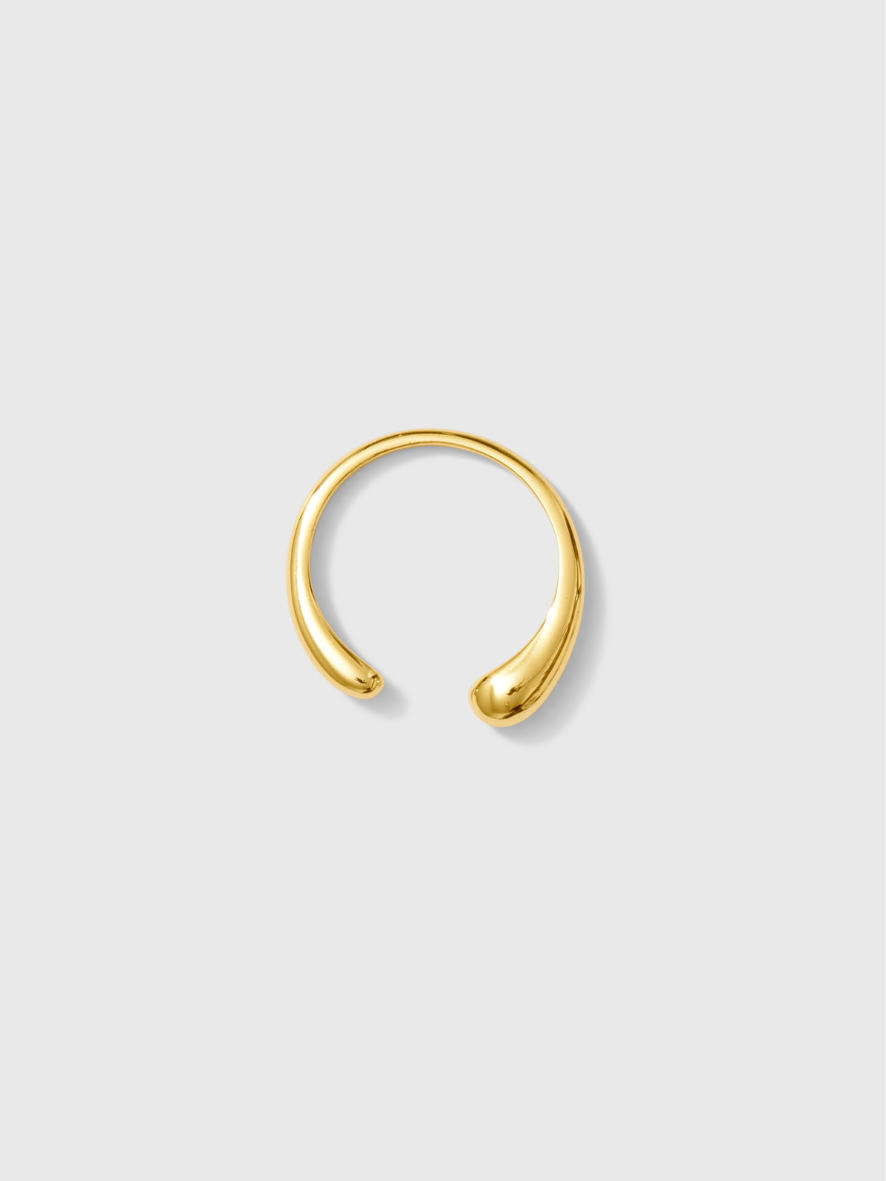 OCTAGON X Design– Offener Ring, 925er Sterling Silber