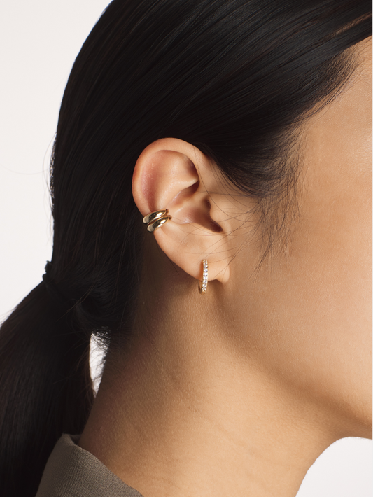 H2- 925er Silber & 14K Vergoldet – Gold & Silber