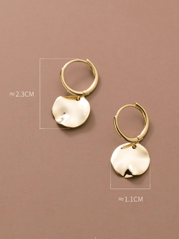 Aurora Ohrringe – 925er Silber, 14K Vergoldet