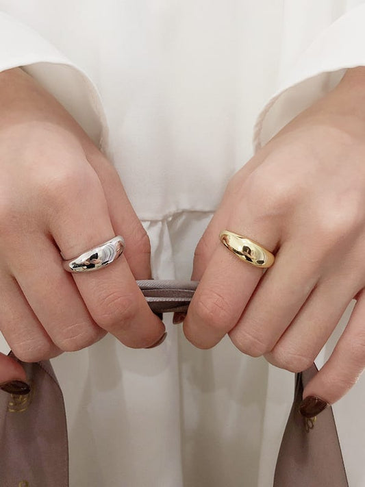 Nova Ring Gold – 925er Silber, 18K vergoldet, verstellbar