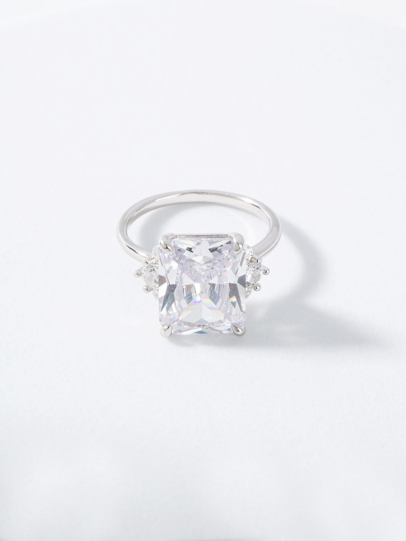 CN4- Statement Ring, 925er Silber, Zirkonia