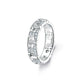 530 LES –  Ring, 925 Silber, Zirkonia & Geometrischem Design