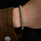 ORBIT Statement-Armband Edelstahl