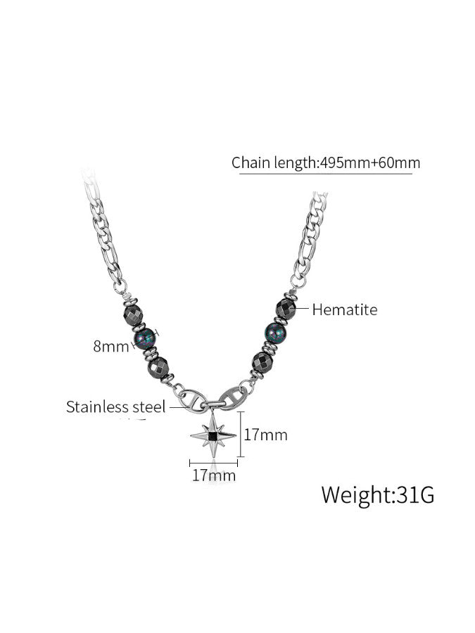 Kage Geometric Bracelet– White Gold Plated