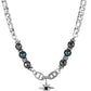 Kage Geometric Bracelet– White Gold Plated