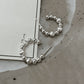 Celestia Silver Hoops